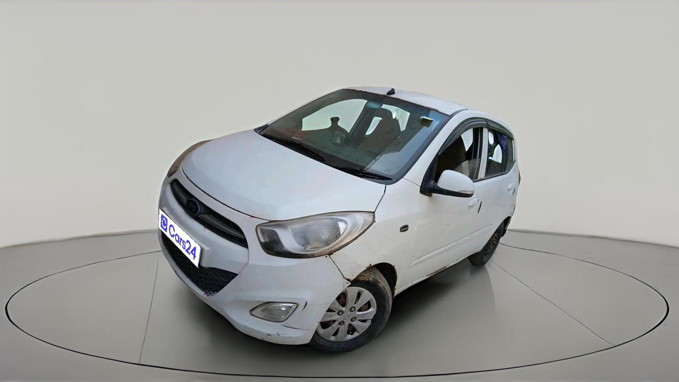 2012 Hyundai i10 SPORTZ 1.2, CNG, Manual, 74,657 km, exterior