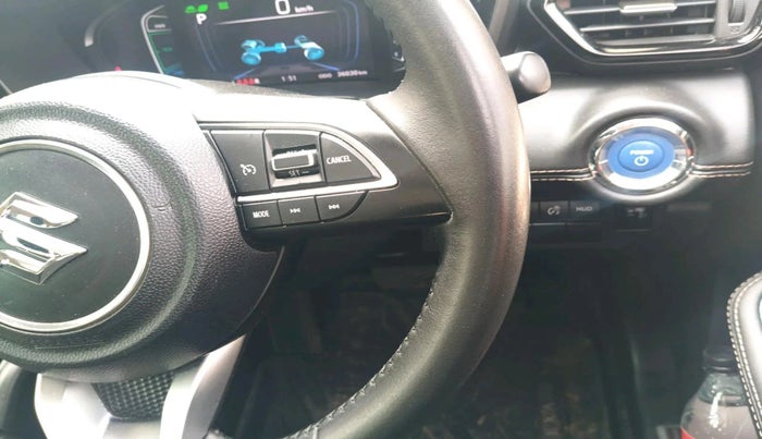 2024 Maruti Grand Vitara ZETA PLUS HYBRID ECVT DUAL TONE, Hybrid, Automatic, 36,030 km, interior