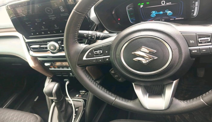 2024 Maruti Grand Vitara ZETA PLUS HYBRID ECVT DUAL TONE, Hybrid, Automatic, 36,030 km, interior