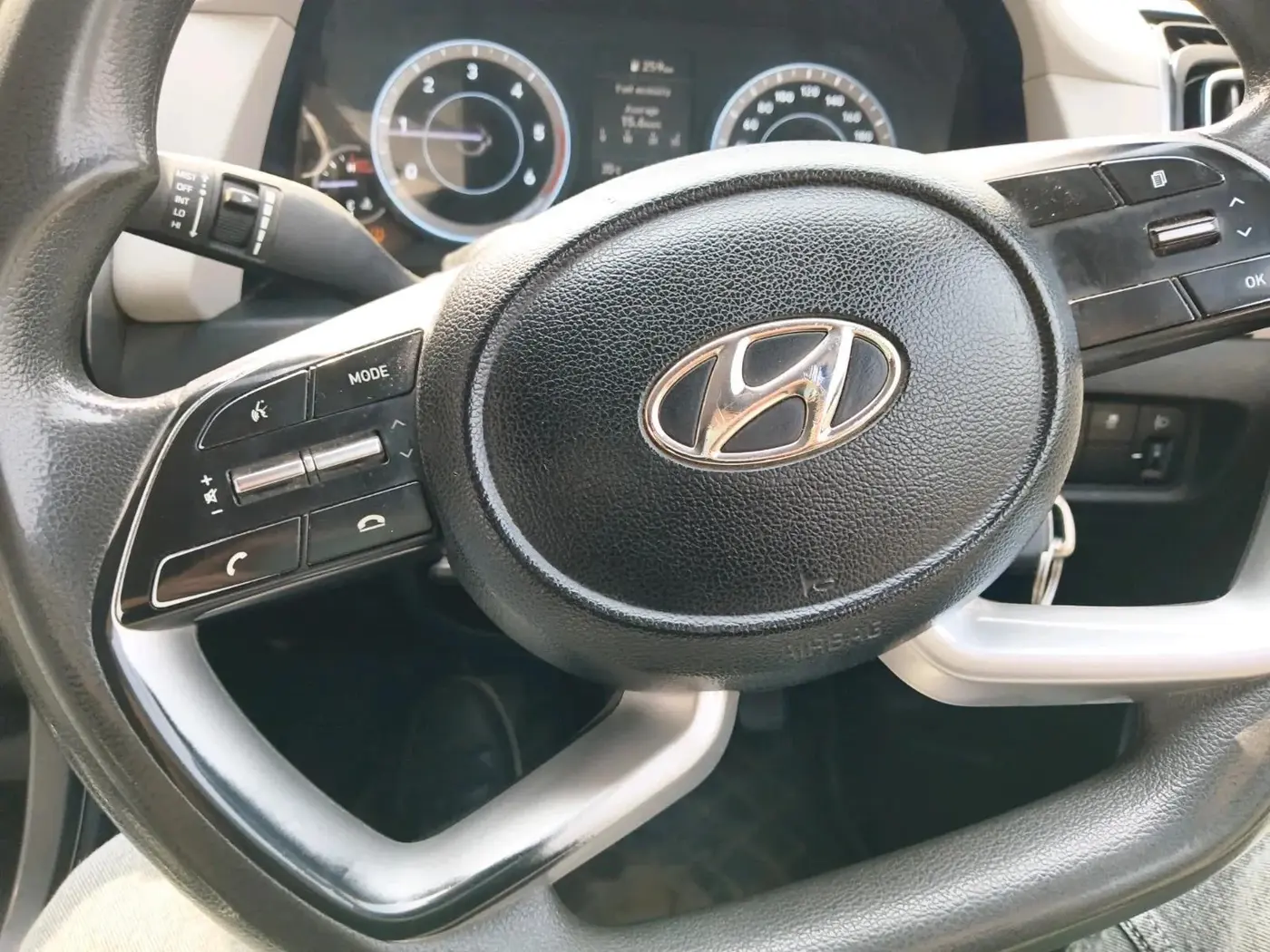 2023 Hyundai Creta E 1.5 DIESEL, Diesel, Manual, 94,795 km, interior