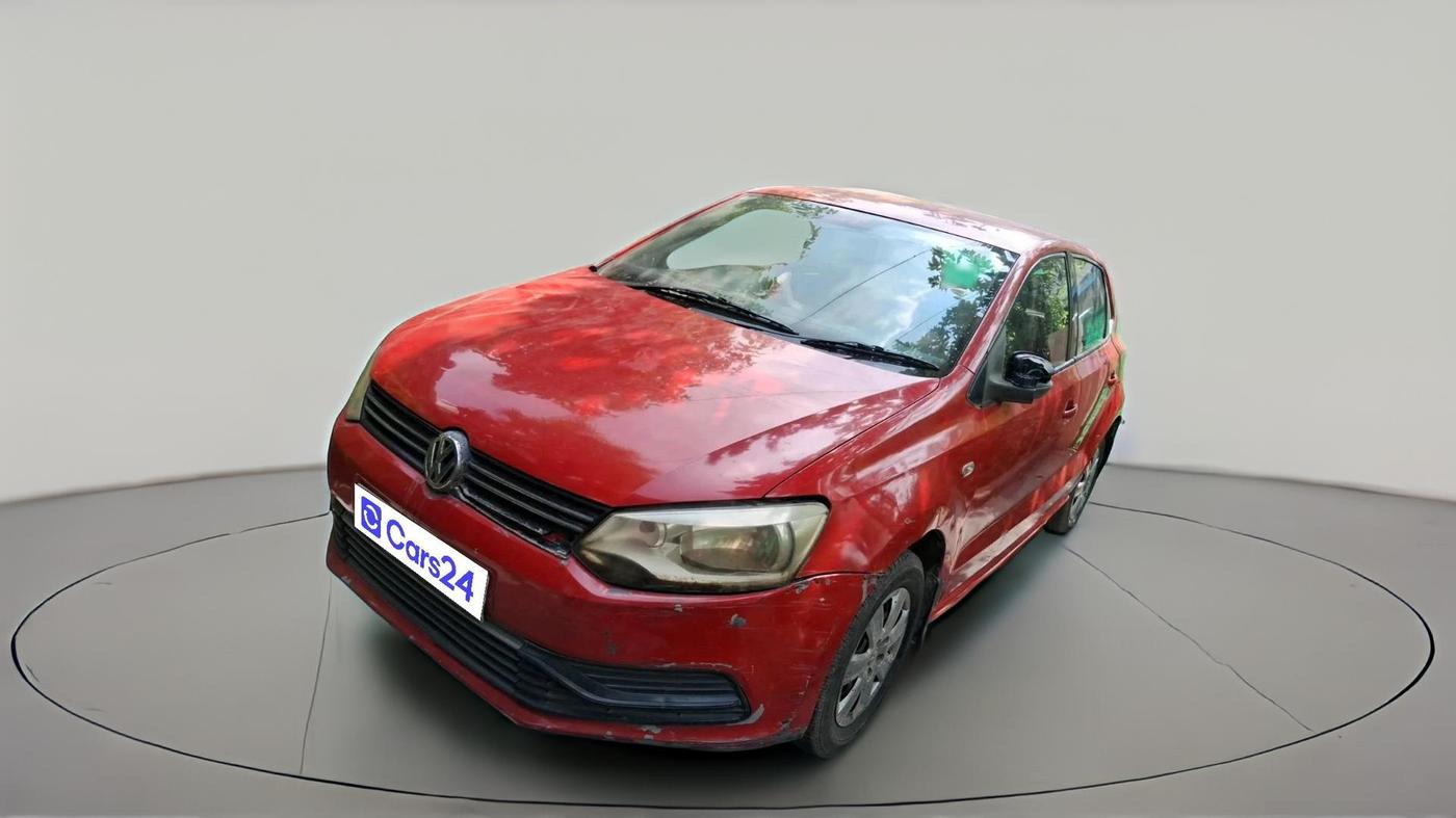 2011 Volkswagen Polo TRENDLINE 1.2L PETROL, CNG, Manual, 1,23,069 km, exterior
