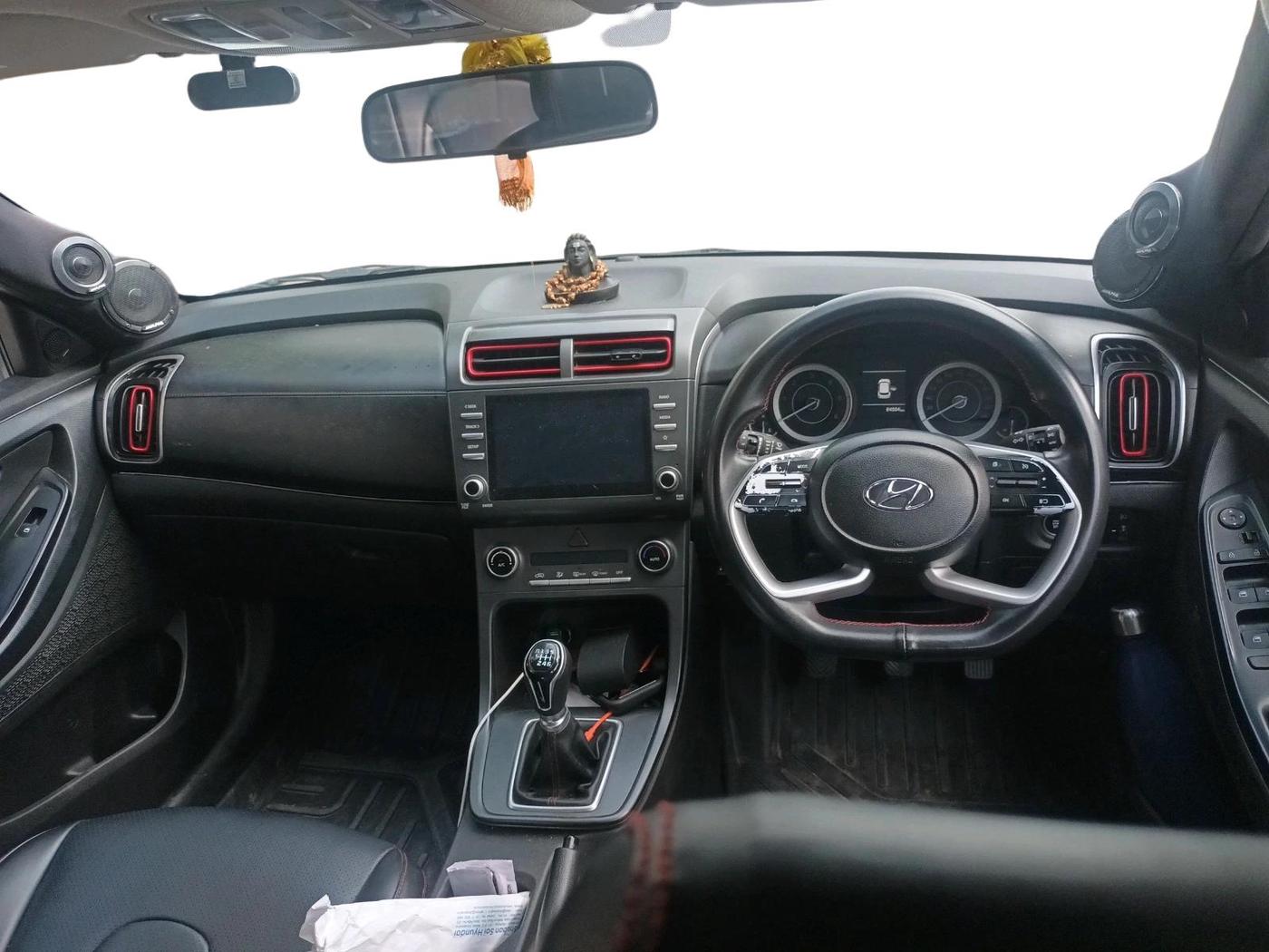 2022 Hyundai Creta S PLUS KNIGHT 1.5 DIESEL, Diesel, Manual, 84,504 km, interior