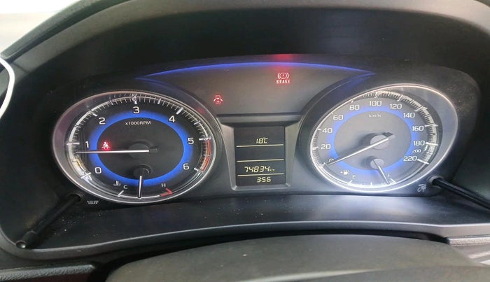 2016 Maruti Baleno DELTA DIESEL 1.3, Diesel, Manual, 74,834 km, interior