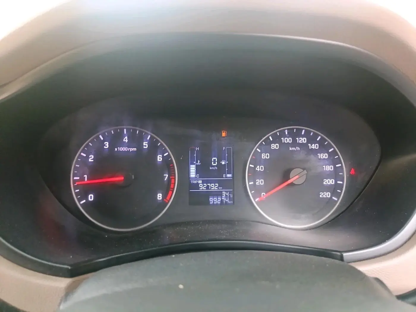 2018 Hyundai Elite i20 SPORTZ 1.2, Petrol, Manual, 99,274 km, interior