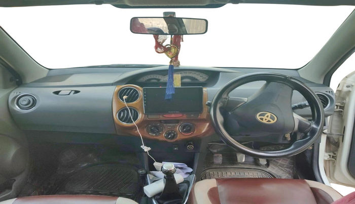 2012 Toyota Etios V, Petrol, Manual, 2,04,919 km, interior