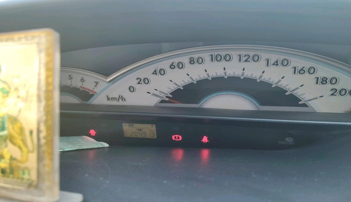 2012 Toyota Etios V, Petrol, Manual, 2,04,919 km, interior