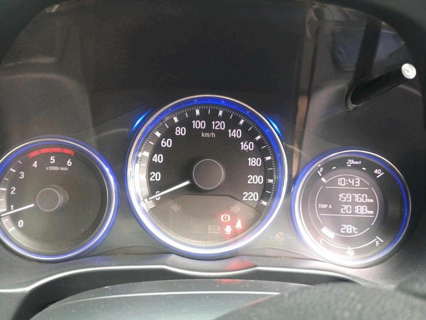 2016 Honda City 1.5L I-DTEC VX, Diesel, Manual, 1,59,760 km, interior