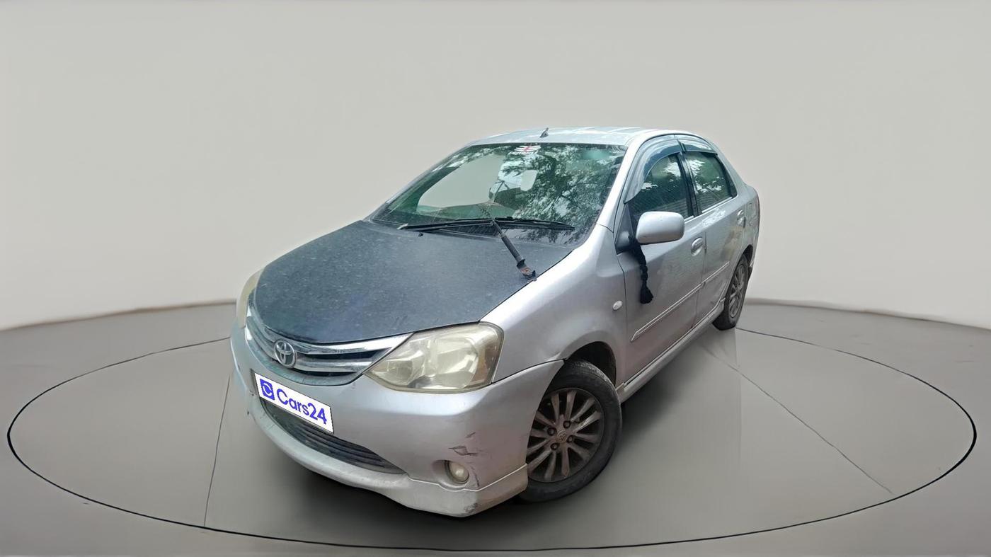2011 Toyota Etios VX, Petrol, Manual, 1,37,643 km, exterior