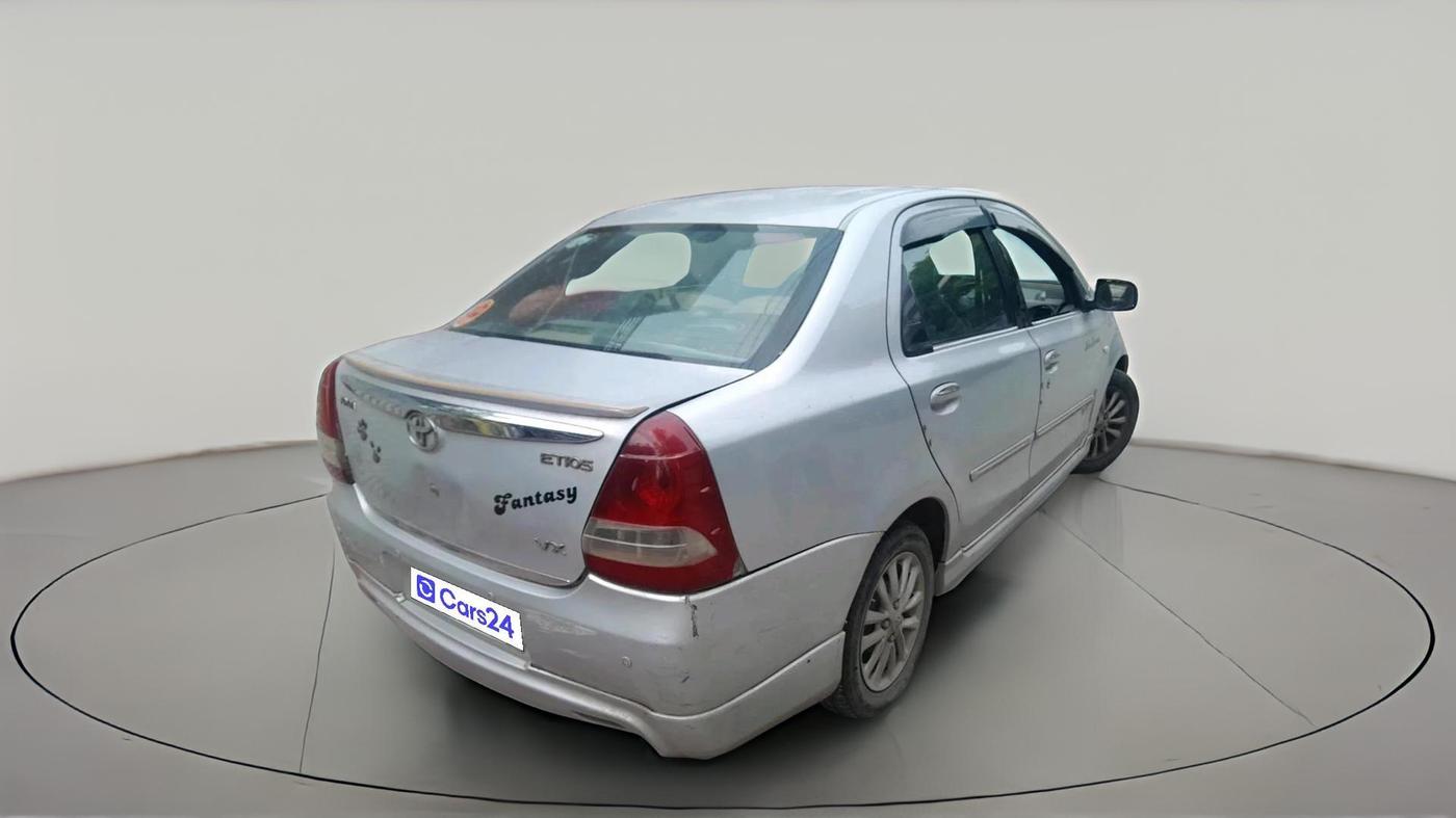 2011 Toyota Etios VX, Petrol, Manual, 1,37,643 km, exterior