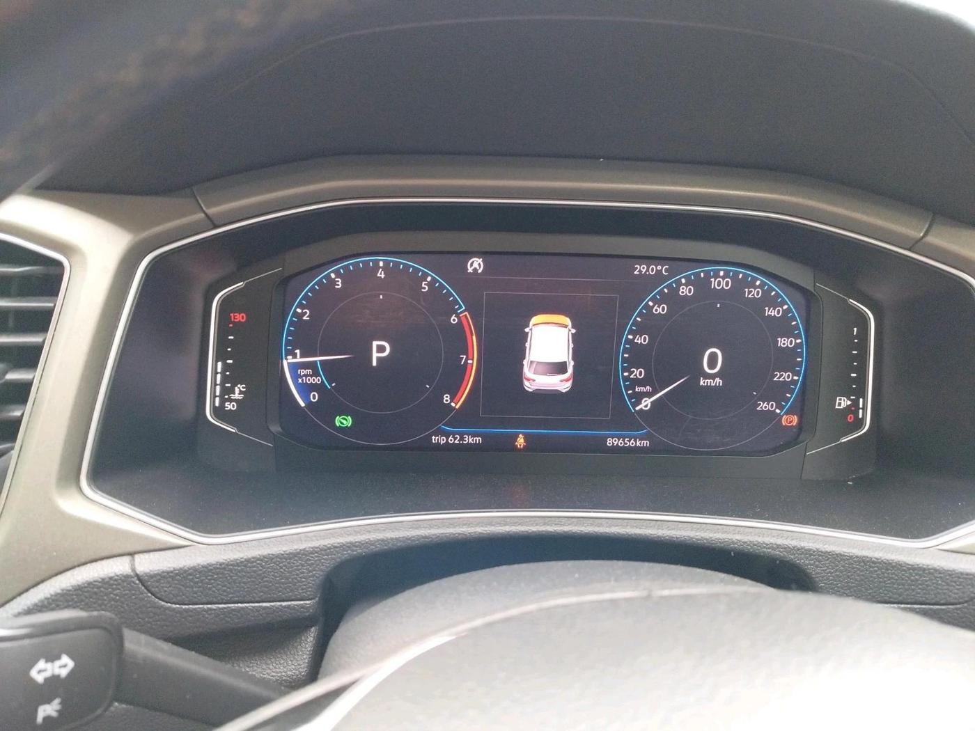 2019 Volkswagen T-ROC 1.5 TSI AT, Petrol, Automatic, 89,656 km, interior