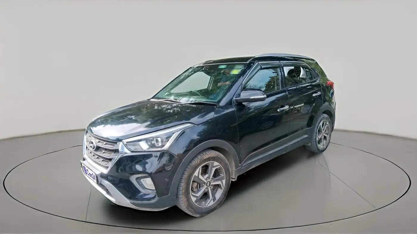 2019 Hyundai Creta SX AT 1.6 PETROL, Petrol, Automatic, 1,00,489 km, exterior