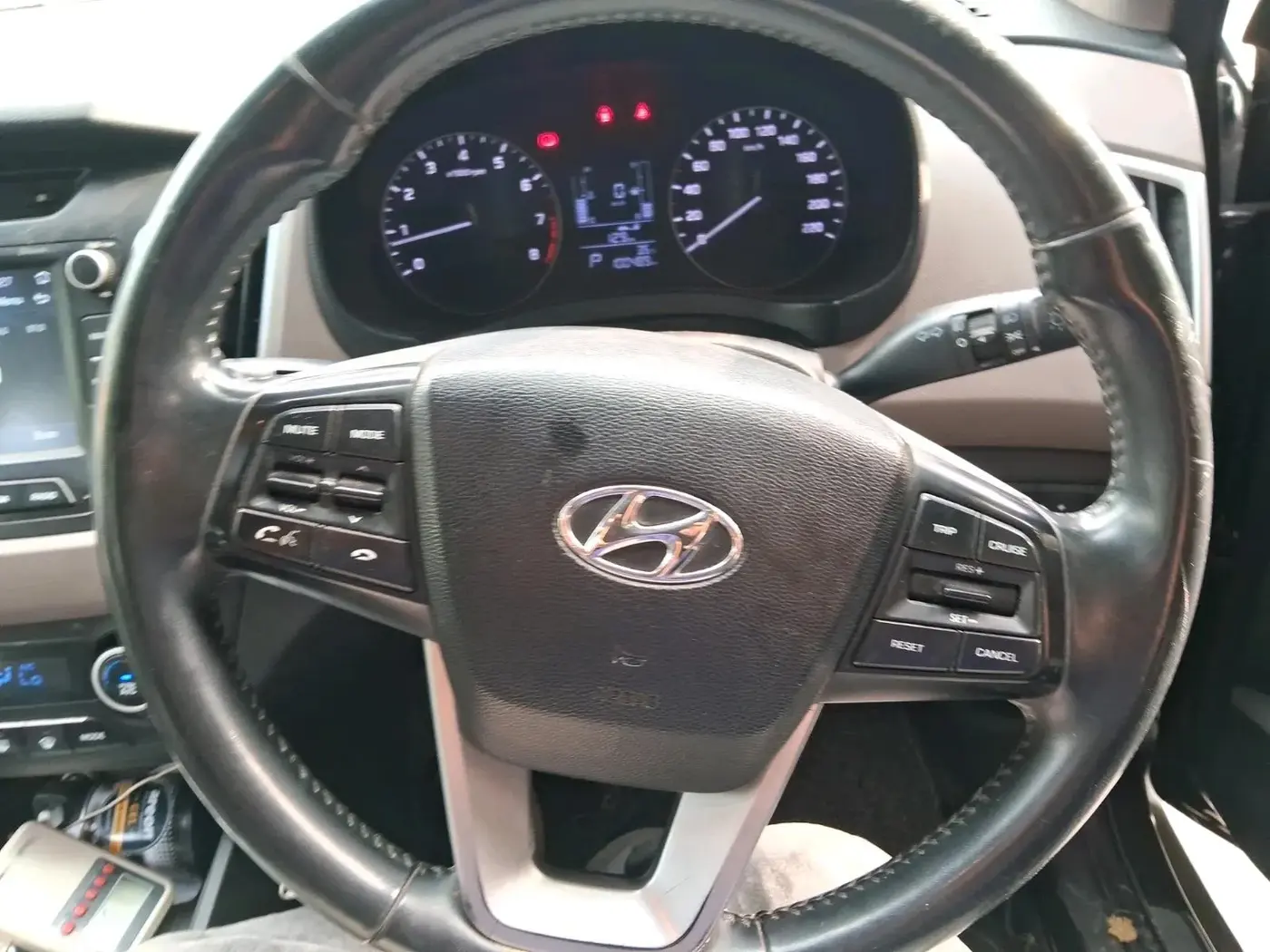 2019 Hyundai Creta SX AT 1.6 PETROL, Petrol, Automatic, 1,00,489 km, interior