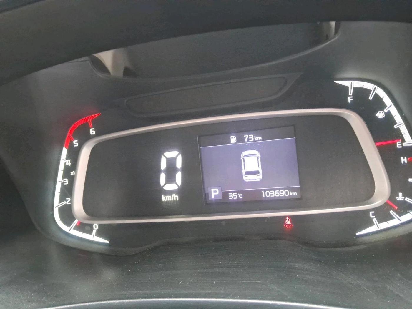 2022 KIA SONET HTX 1.5 AT, Diesel, Automatic, 1,03,690 km, interior