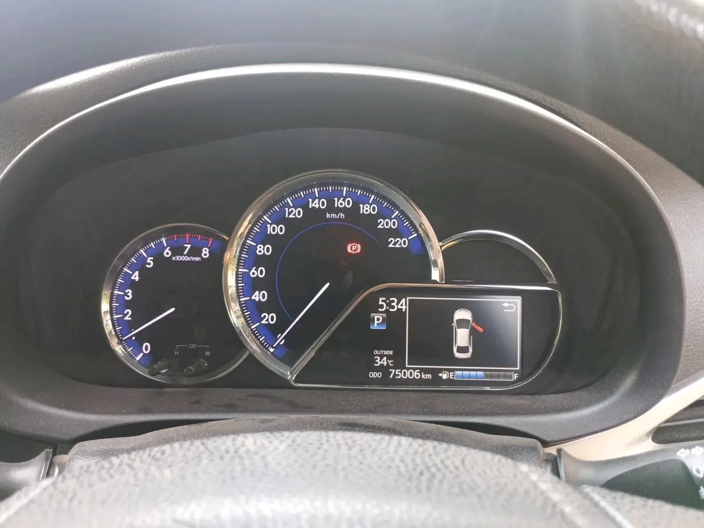 2019 Toyota YARIS G CVT, Petrol, Automatic, 75,006 km, interior