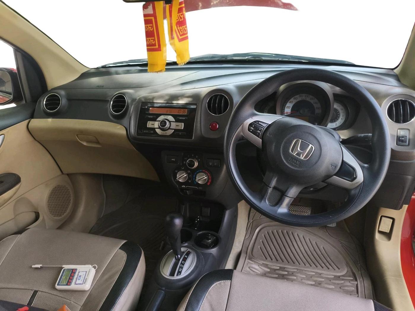 2013 Honda Brio VX AT, Petrol, Automatic, 75,594 km, interior