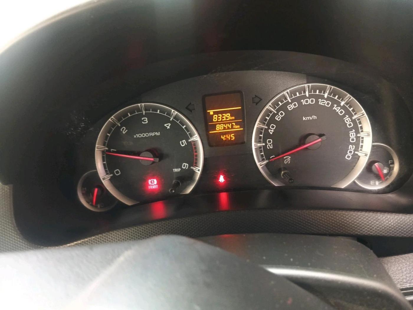 2017 Maruti Swift VDI, Diesel, Manual, 88,447 km, interior