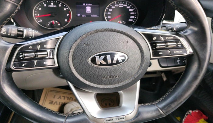 2020 KIA SELTOS HTX IVT 1.5 PETROL, Petrol, Automatic, 53,840 km, interior