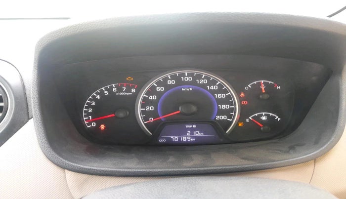 2018 Hyundai Grand i10 MAGNA 1.2 KAPPA VTVT, CNG, Manual, 70,189 km, interior