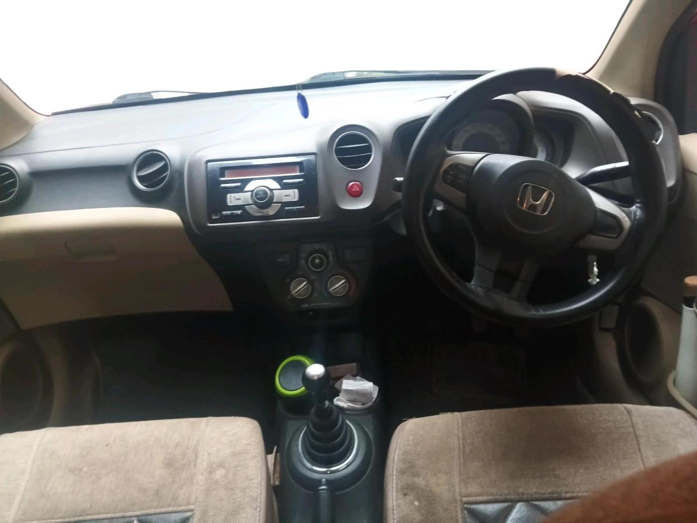 2012 Honda Brio S MT, Petrol, Manual, 69,094 km, interior