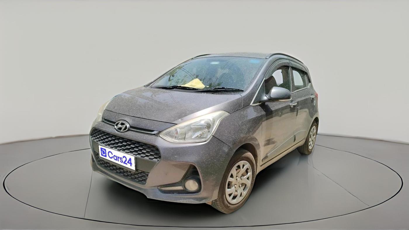 2018 Hyundai Grand i10 SPORTZ 1.2 KAPPA VTVT, CNG, Manual, 1,28,082 km, exterior