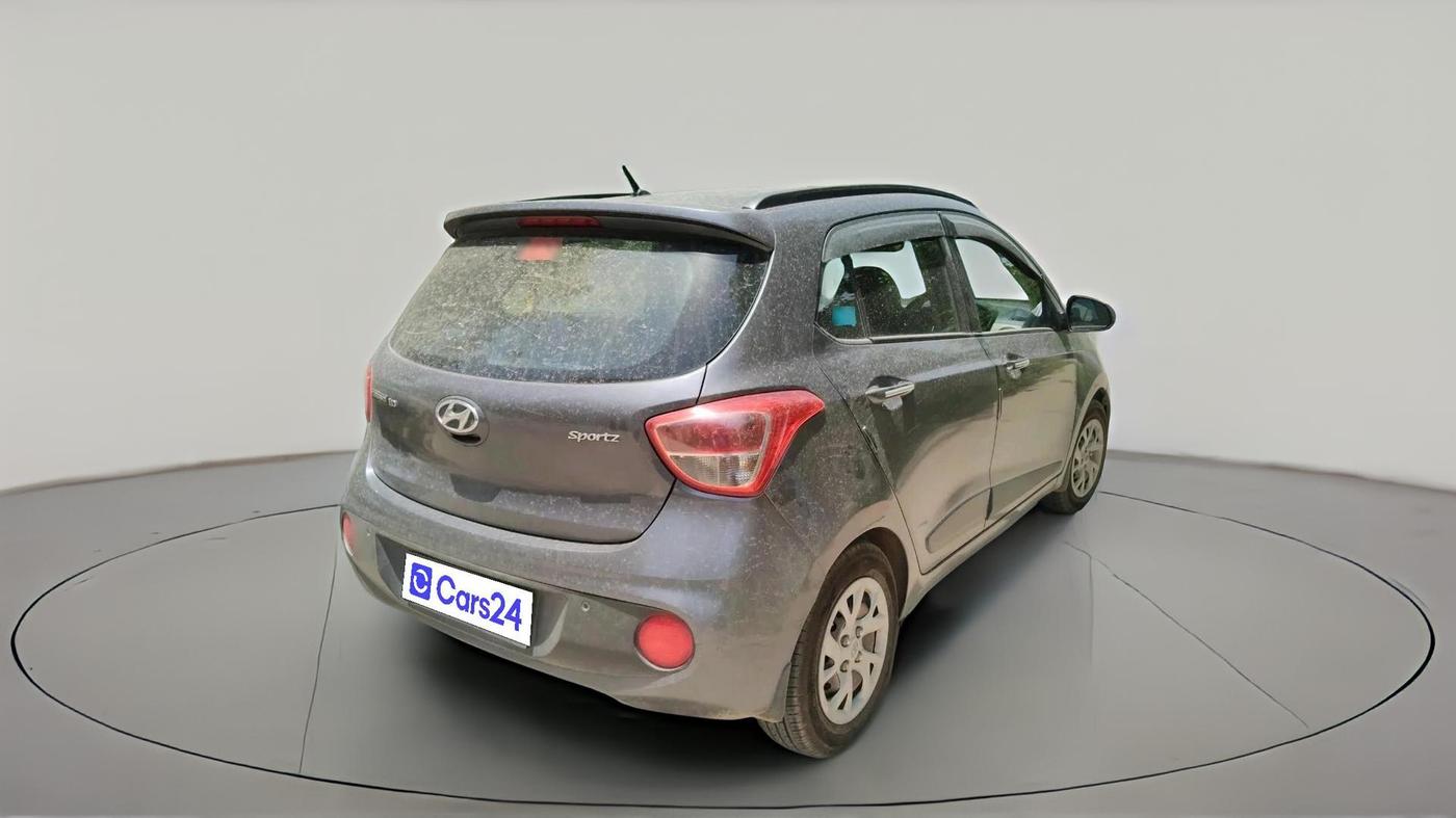 2018 Hyundai Grand i10 SPORTZ 1.2 KAPPA VTVT, CNG, Manual, 1,28,082 km, exterior