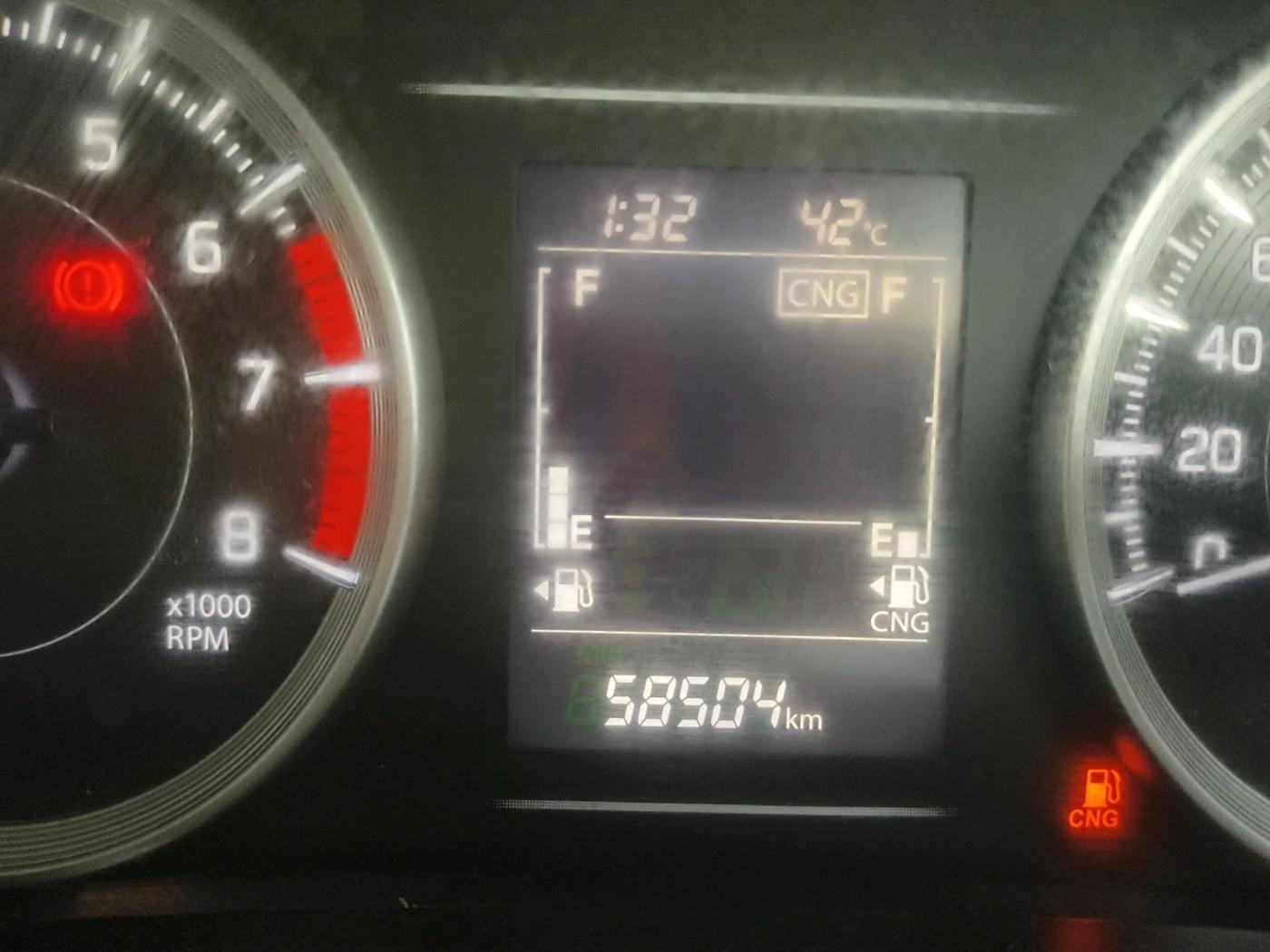 2023 Maruti Baleno DELTA CNG 1.2L, CNG, Manual, 58,504 km, interior