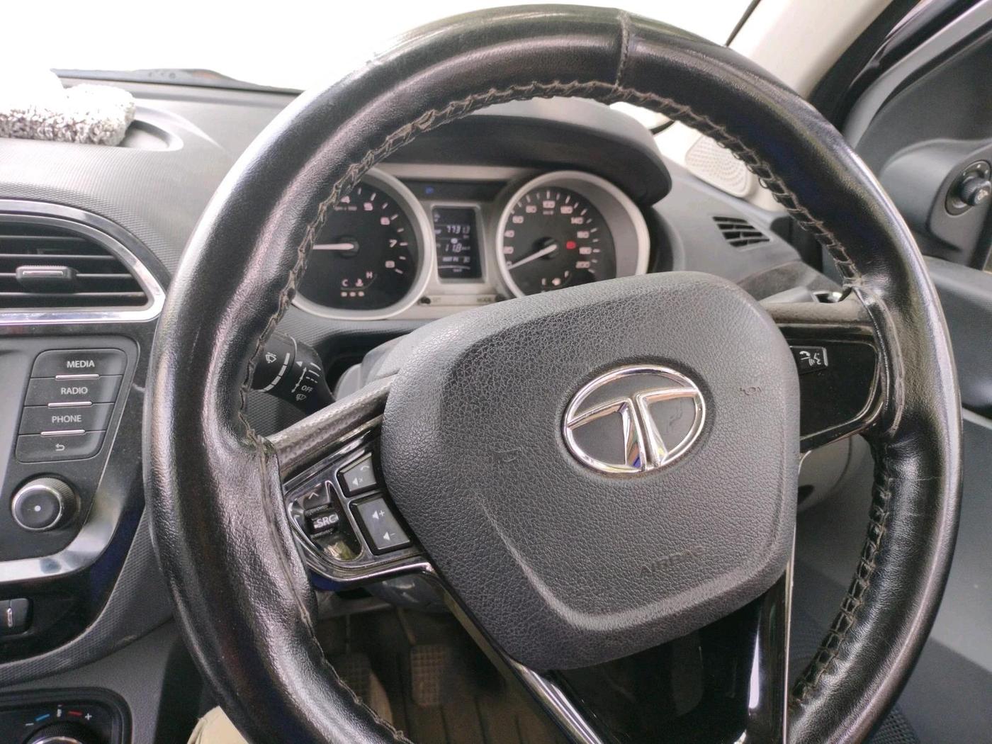 2017 Tata TIGOR XZ (O) PETROL, Petrol, Manual, 89,879 km, interior