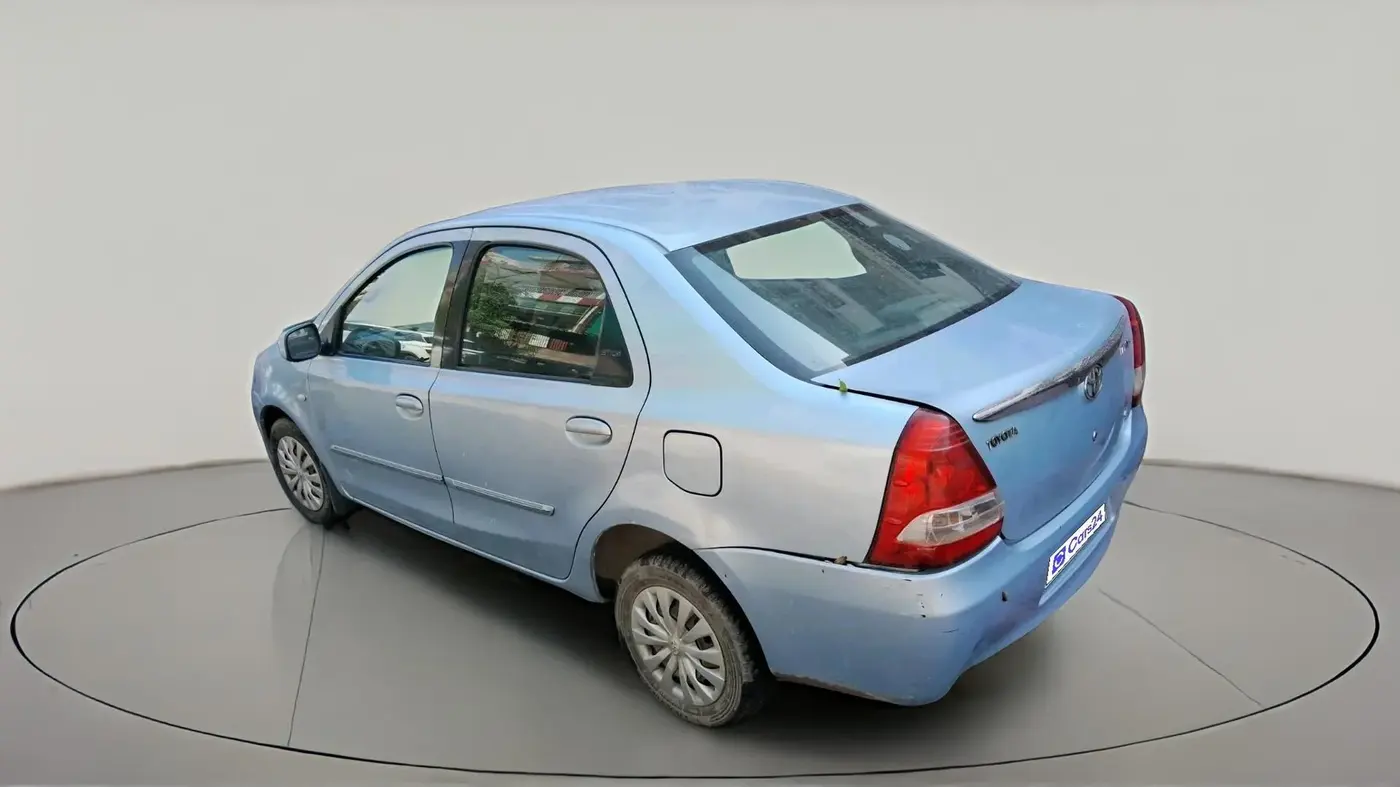 2011 Toyota Etios G, Petrol, Manual, 1,28,001 km, exterior