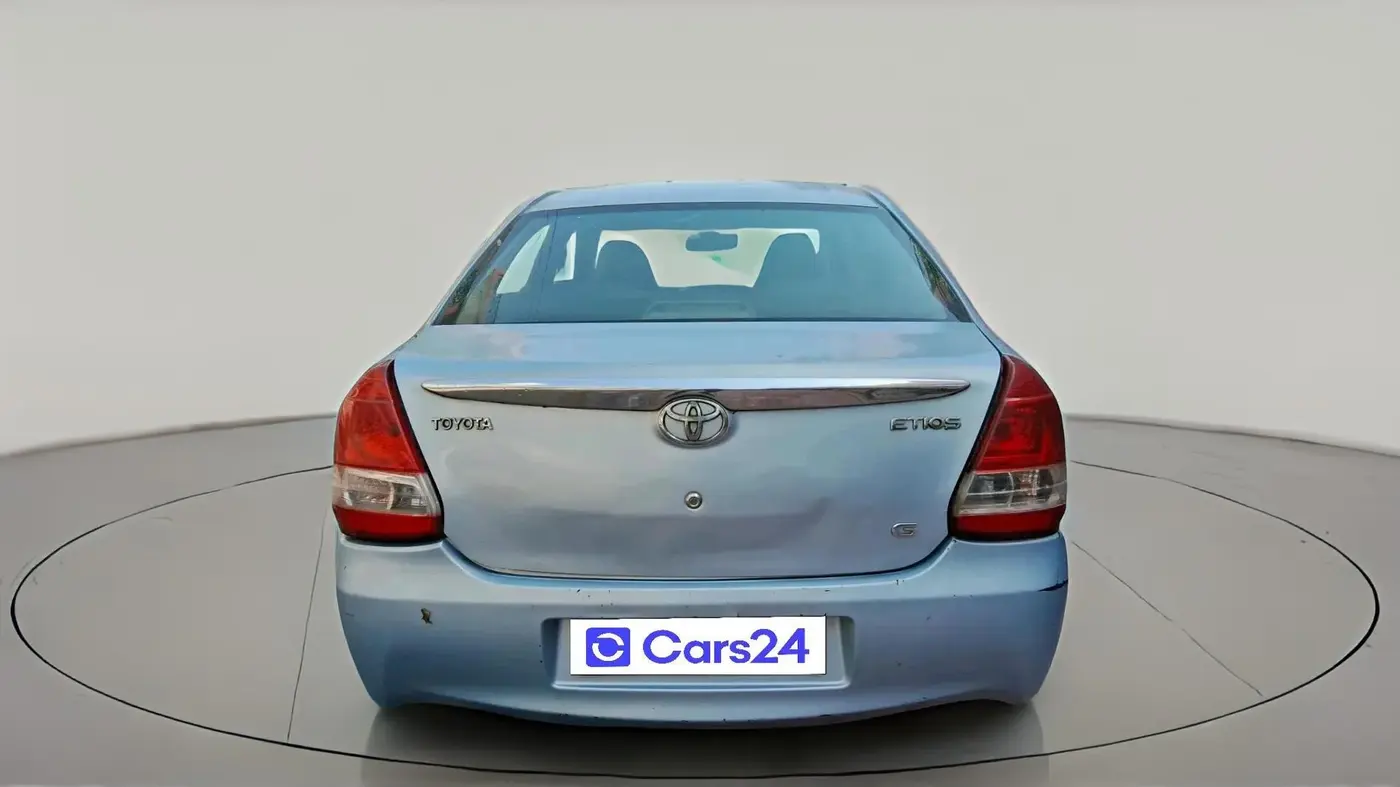 2011 Toyota Etios G, Petrol, Manual, 1,28,001 km, exterior