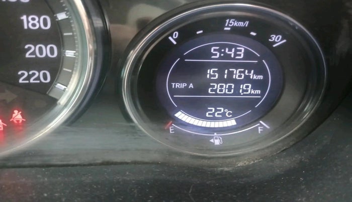 2018 Honda City 1.5L I-VTEC VX, Petrol, Manual, 1,51,764 km, interior