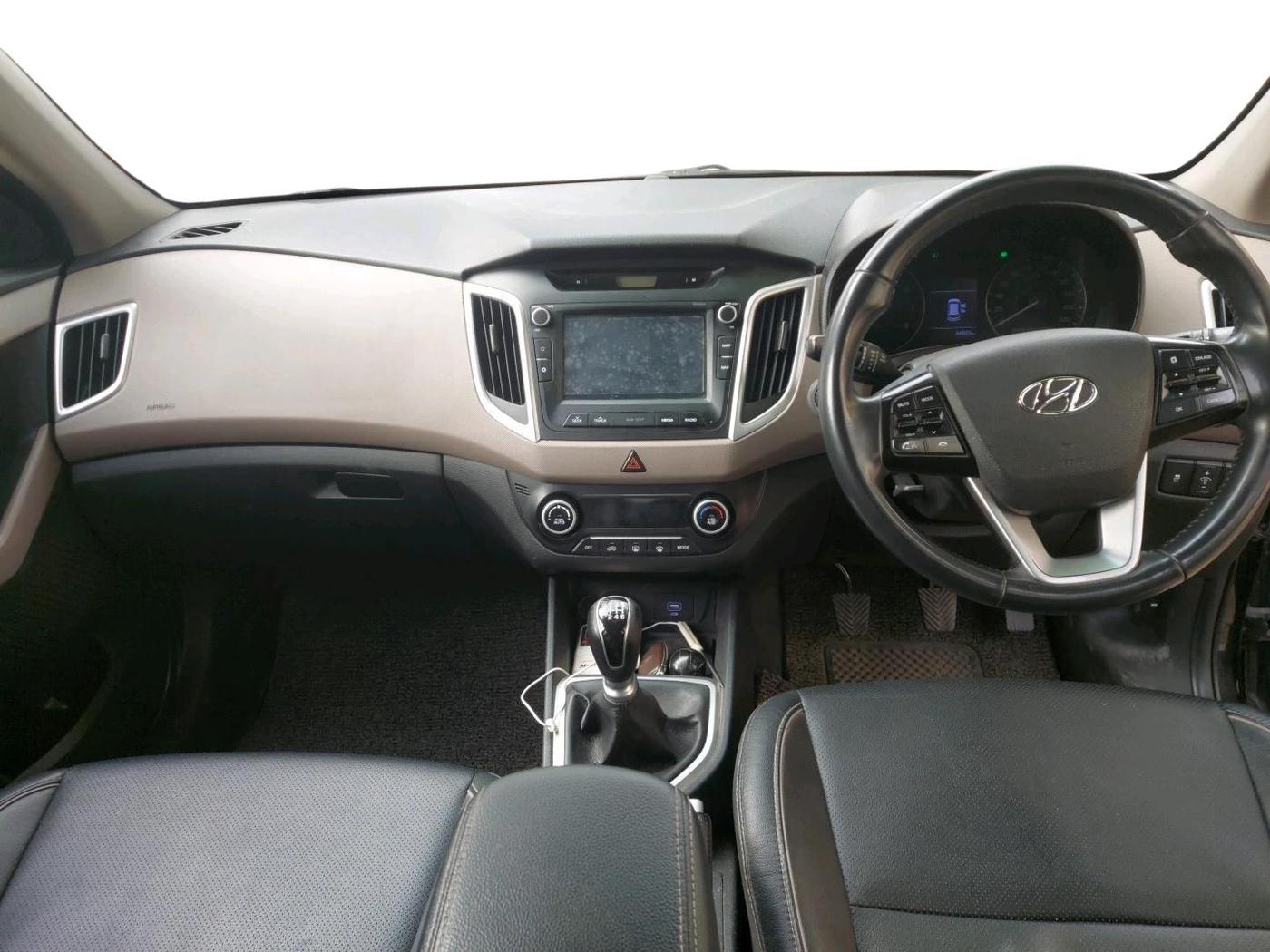 2019 Hyundai Creta SX (O) 1.6 PETROL, Petrol, Manual, 86,503 km, interior