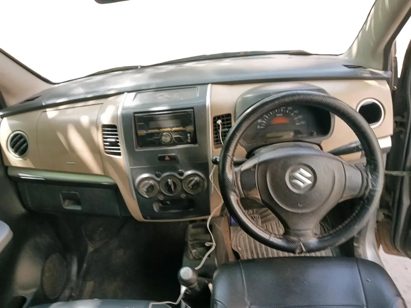 2017 Maruti Wagon R 1.0 LXI CNG, CNG, Manual, 1,37,712 km, interior