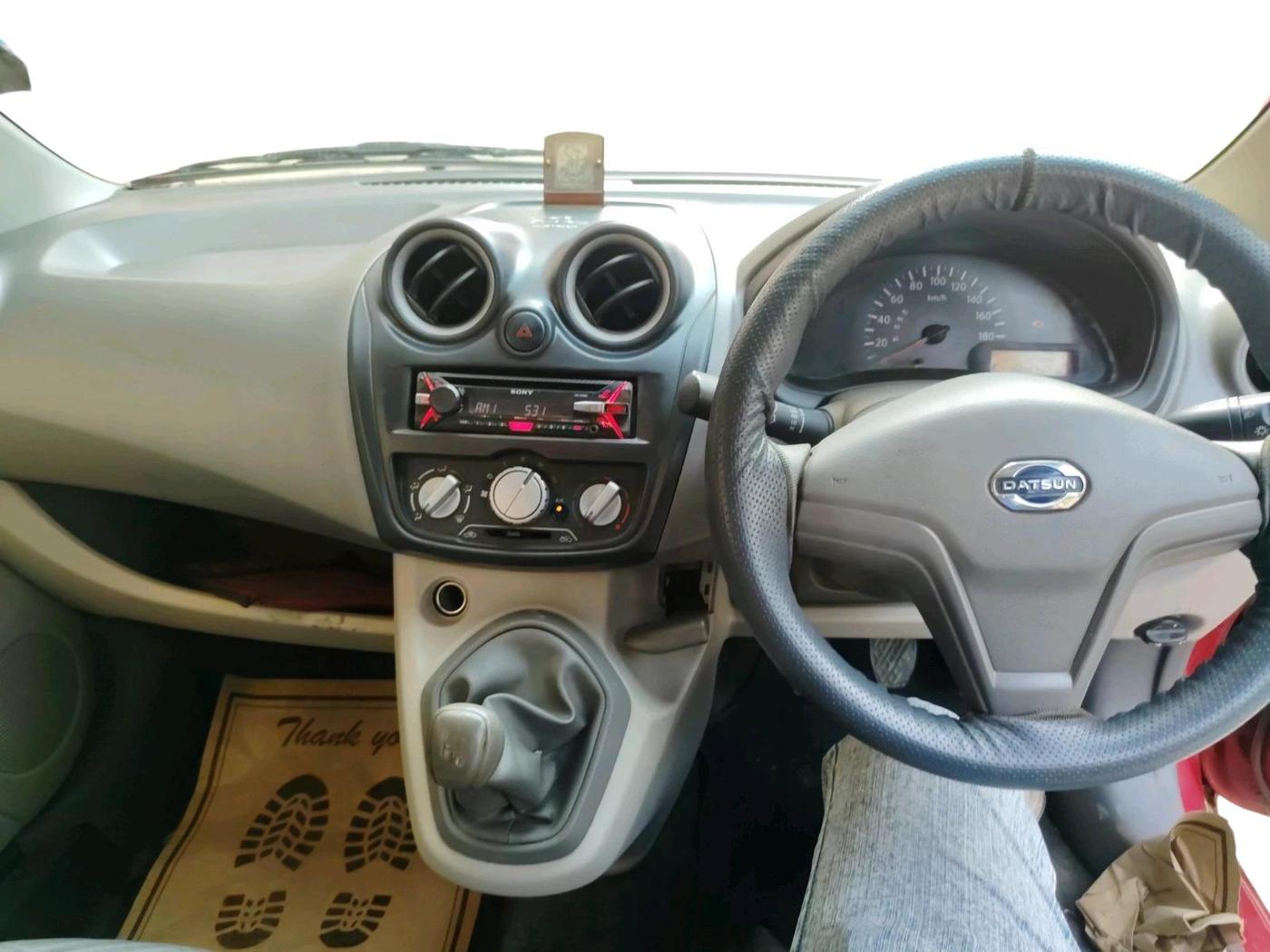 2015 Datsun Go Plus T, Petrol, Manual, 1,48,814 km, interior
