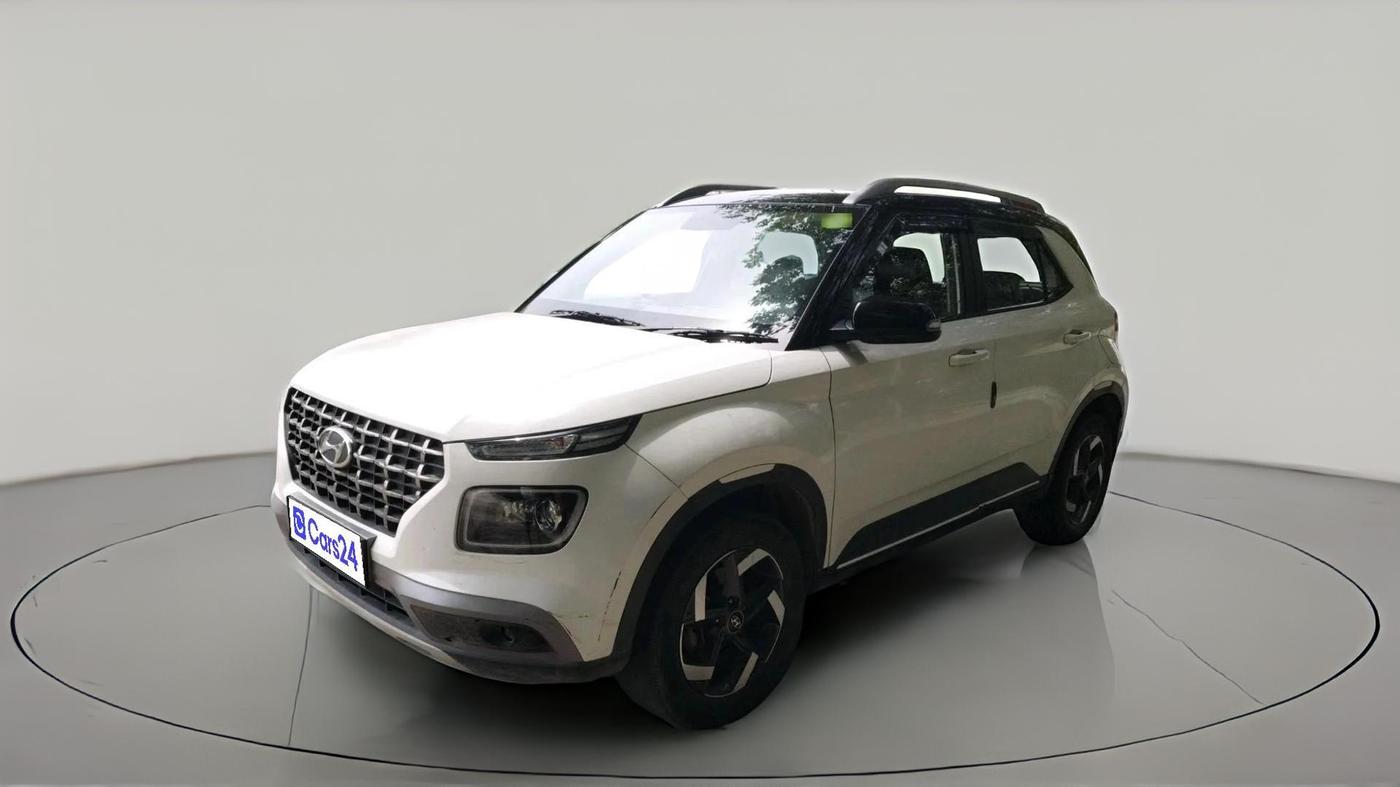 2019 Hyundai VENUE SX 1.0 TURBO DUAL TONE, Petrol, Manual, 1,20,848 km, exterior