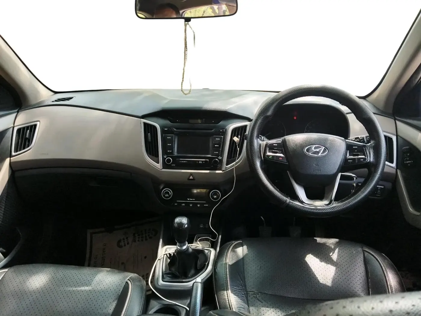 2017 Hyundai Creta SX 1.6 DIESEL, Diesel, Manual, 1,02,891 km, interior