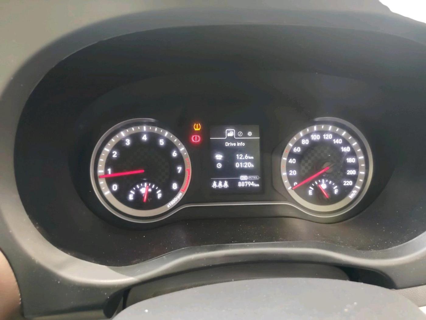 2023 Hyundai AURA S 1.2 CNG, CNG, Manual, 88,794 km, interior