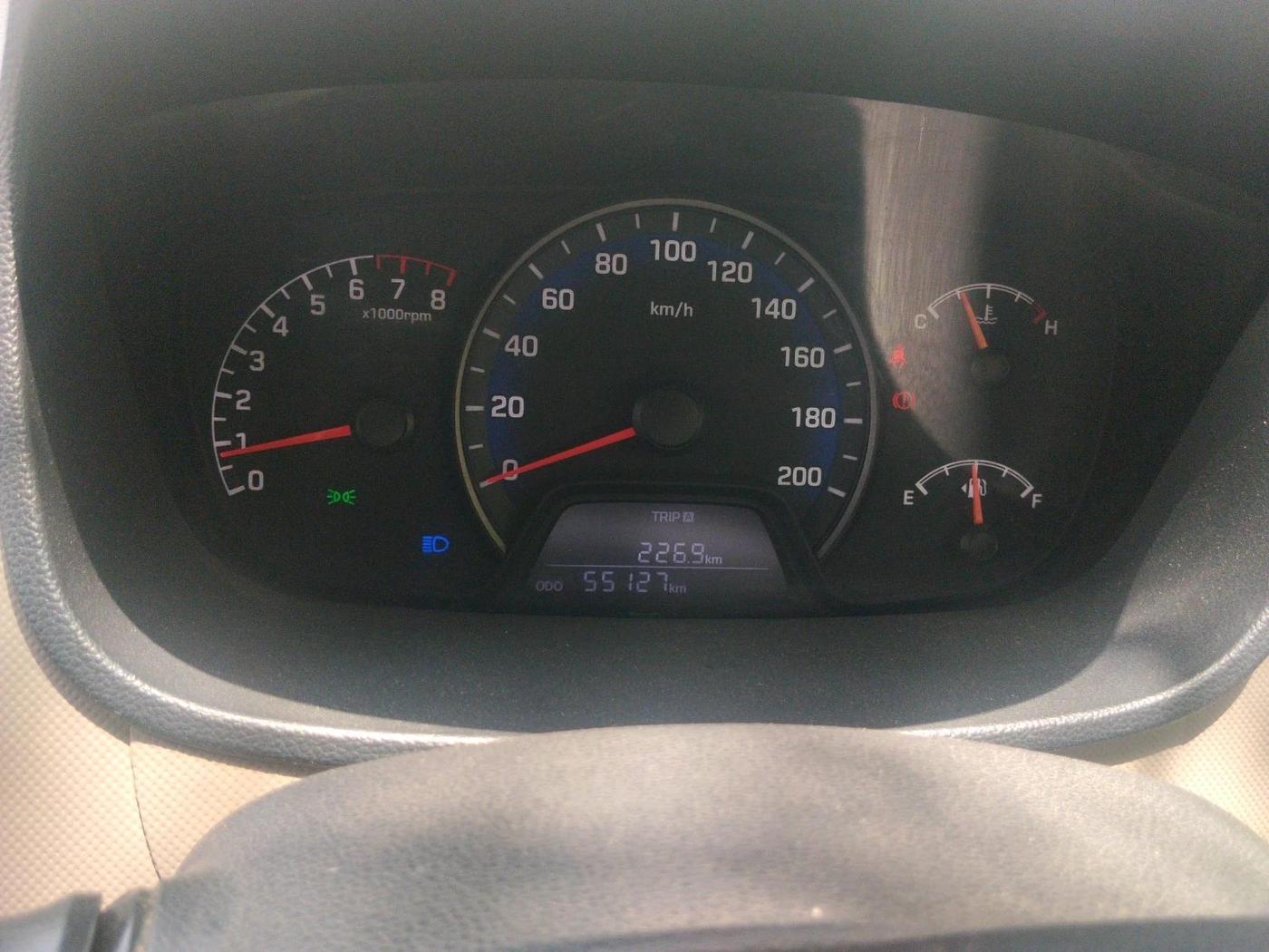 2019 Hyundai Xcent S 1.2, Petrol, Manual, 55,127 km, interior