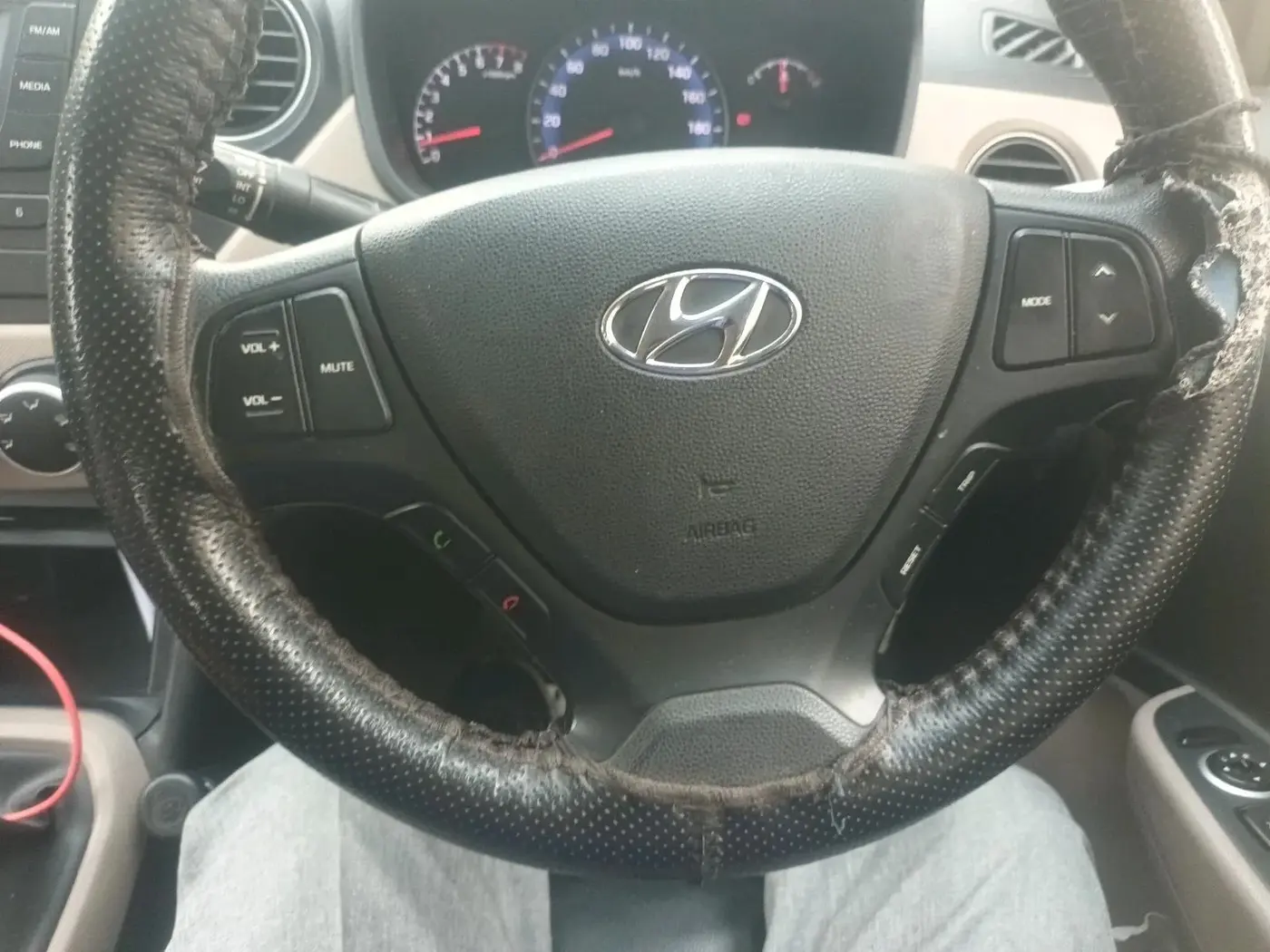 2016 Hyundai Xcent S 1.2, Petrol, Manual, 95,870 km, interior