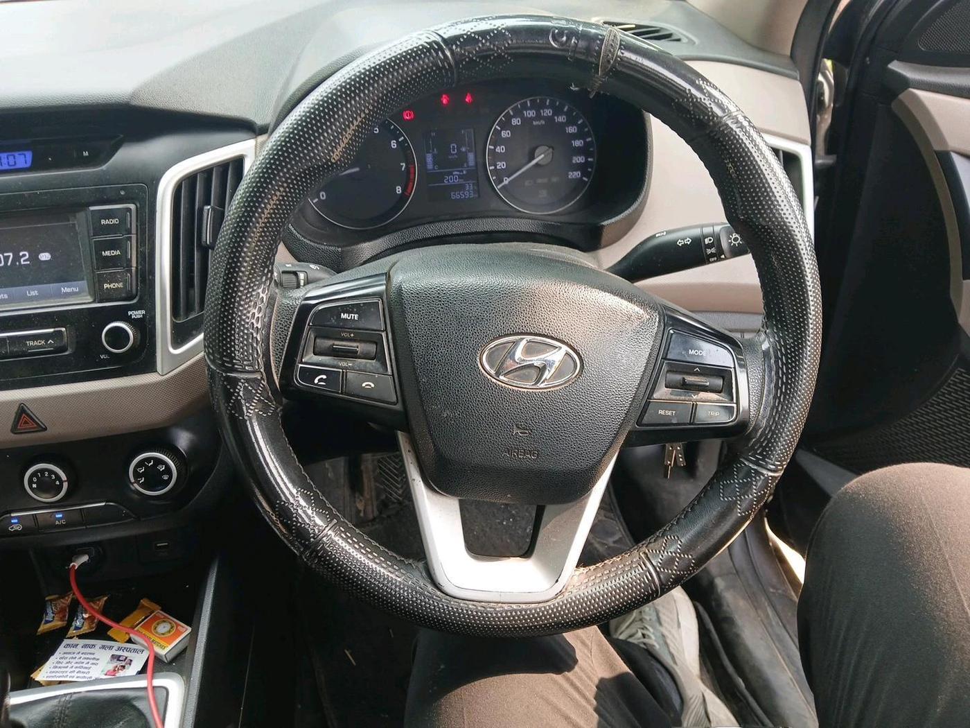 2019 Hyundai Creta E PLUS 1.6 PETROL, Petrol, Manual, 66,830 km, interior