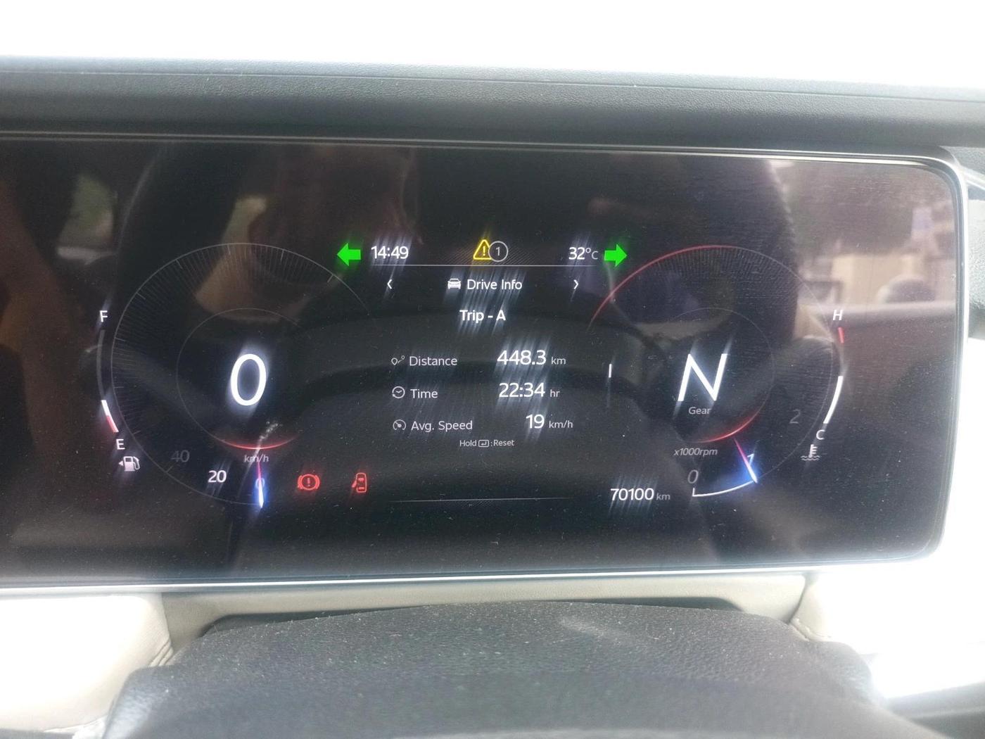 2022 Mahindra XUV700 AX 5 D MT 5 STR, Diesel, Manual, 70,100 km, interior