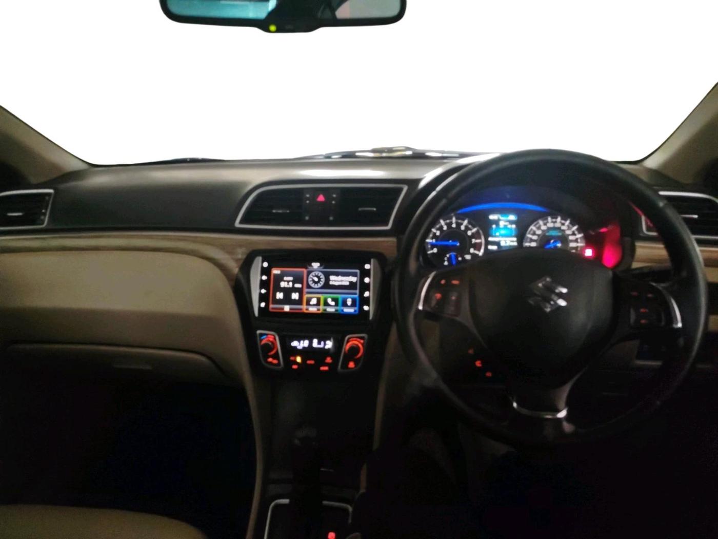 2021 Maruti Ciaz ALPHA  AT 1.5 SHVS PETROL, Petrol, Automatic, 1,13,730 km, interior