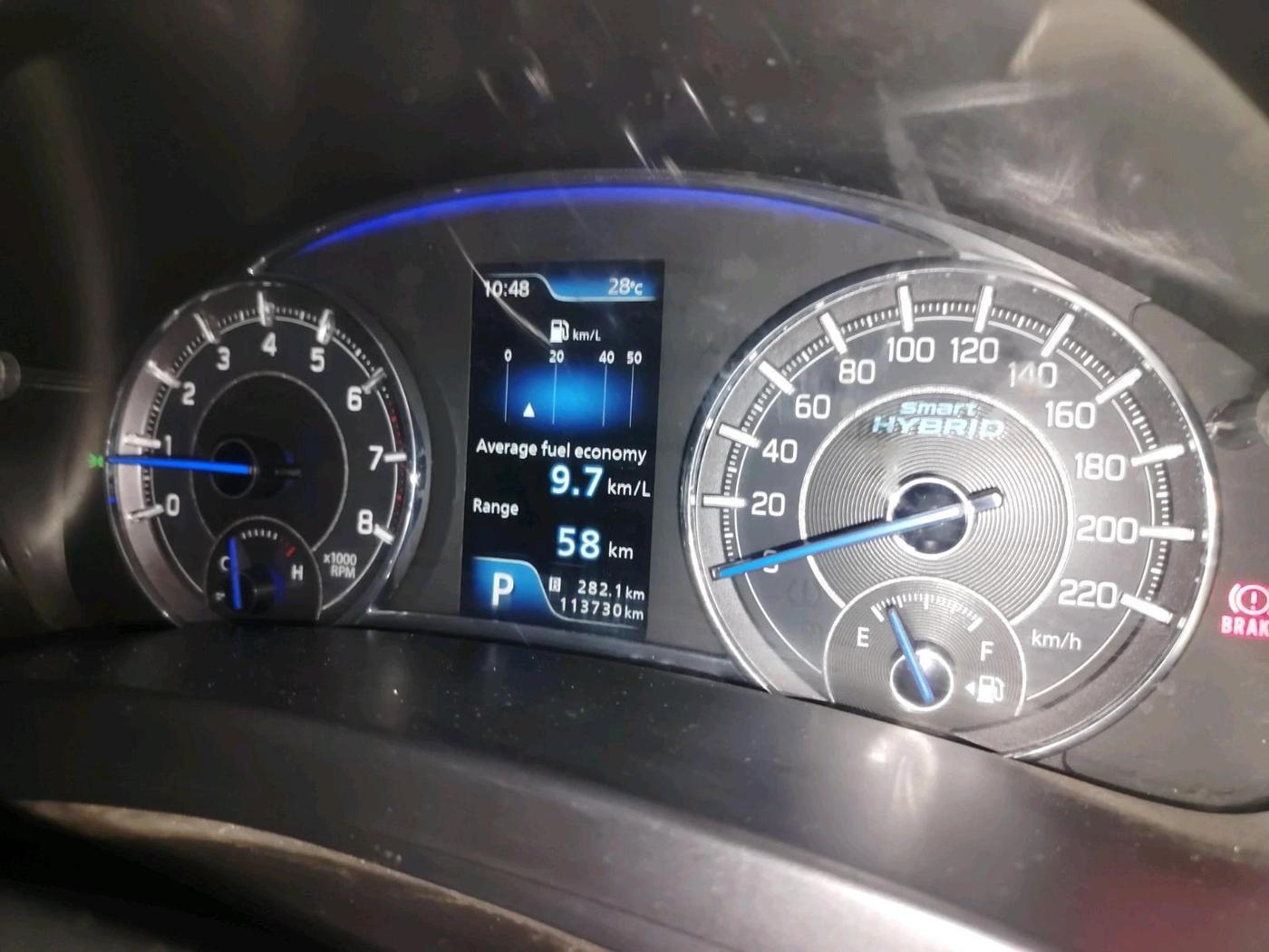 2021 Maruti Ciaz ALPHA  AT 1.5 SHVS PETROL, Petrol, Automatic, 1,13,730 km, interior