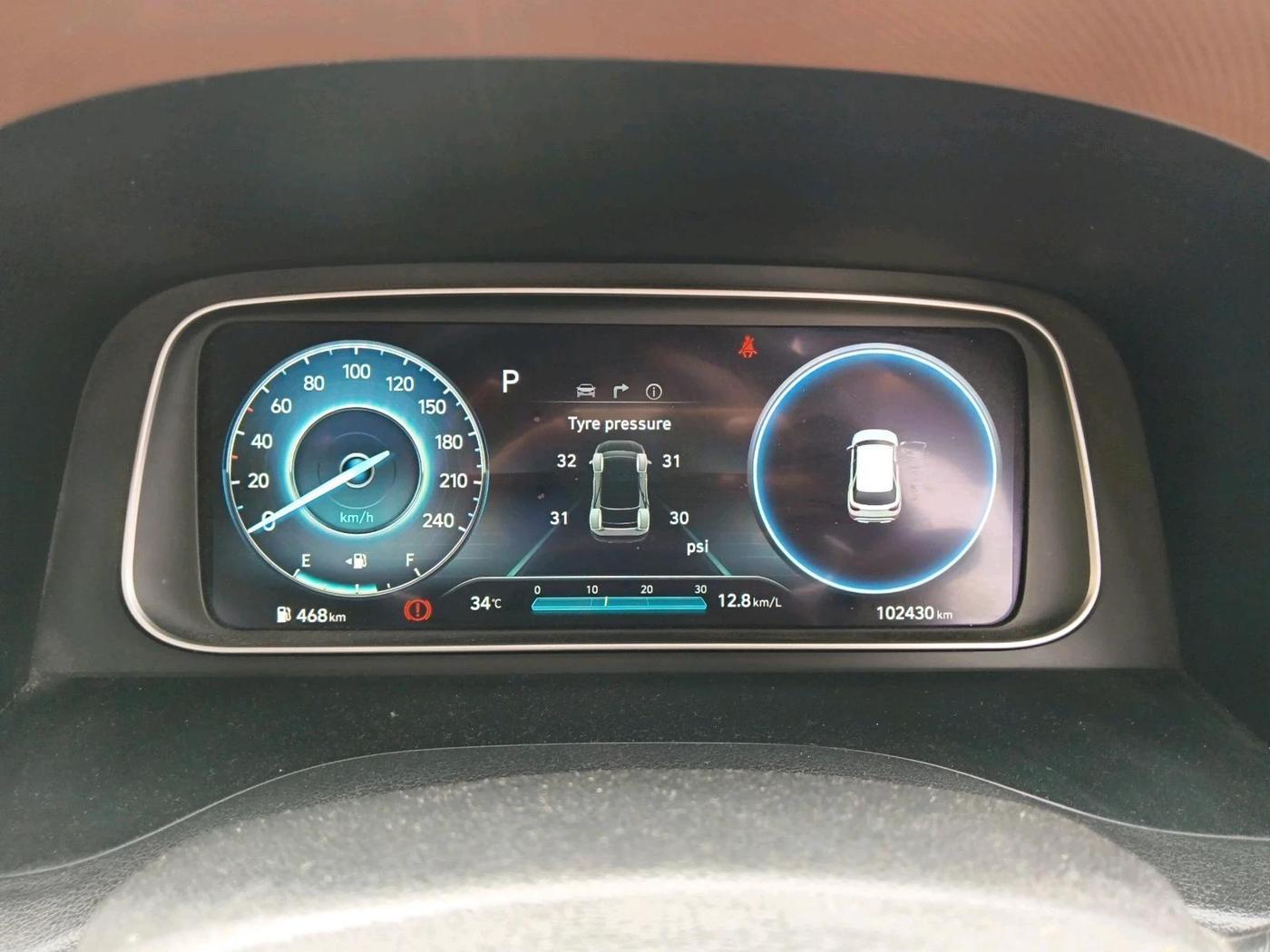 2022 Hyundai ALCAZAR 1.5 SIGNATURE (O) AT 7STR, Diesel, Automatic, 1,02,430 km, interior