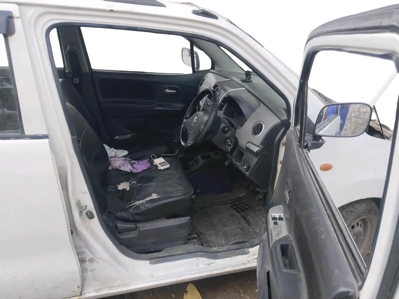 2012 Maruti Wagon R 1.0 LXI CNG, CNG, Manual, 93,345 km, interior
