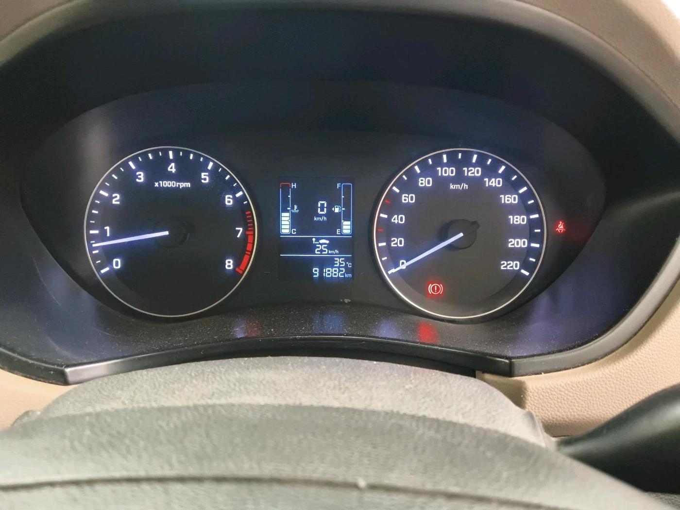2017 Hyundai Elite i20 SPORTZ 1.2, Petrol, Manual, 91,882 km, interior