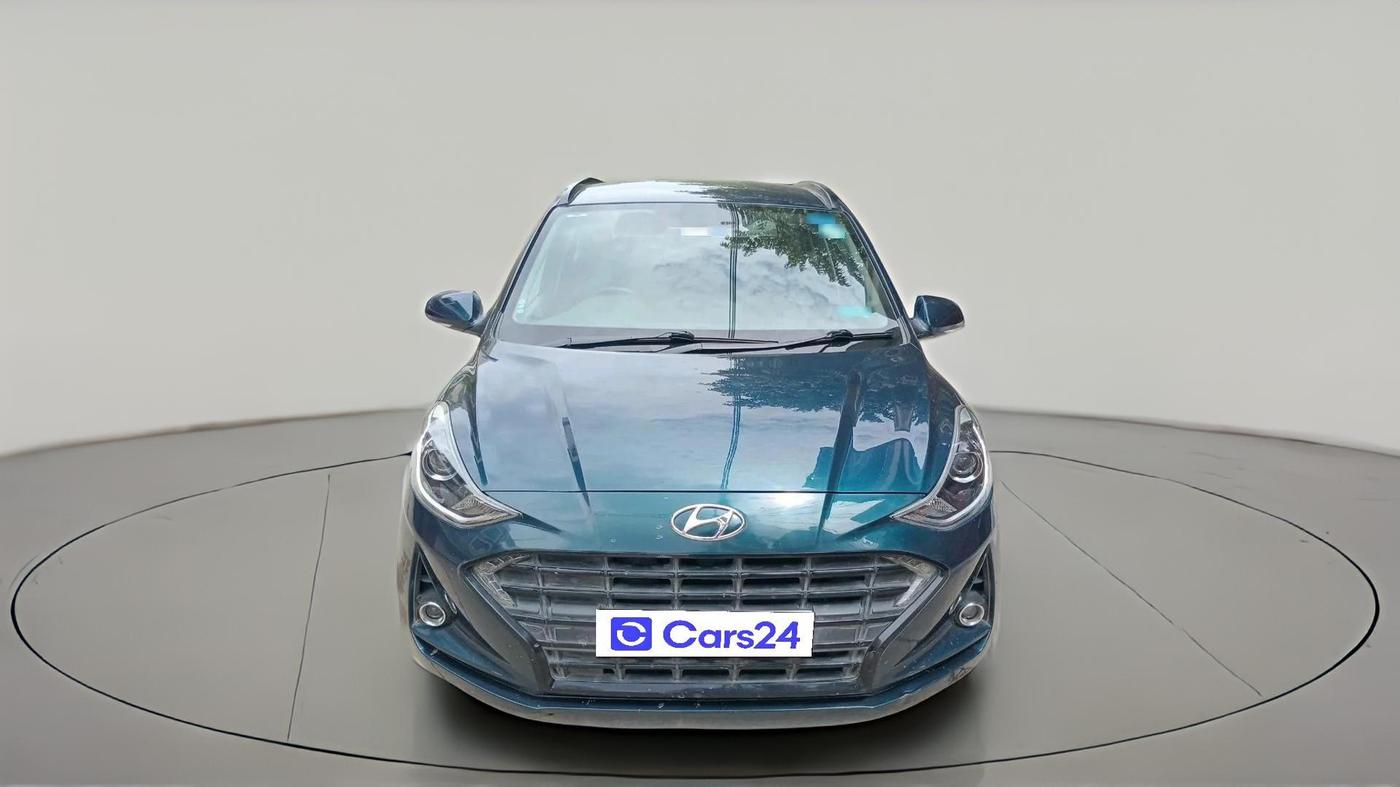2021 Hyundai GRAND I10 NIOS SPORTZ AMT 1.2 KAPPA VTVT, Petrol, Automatic, 51,830 km, exterior