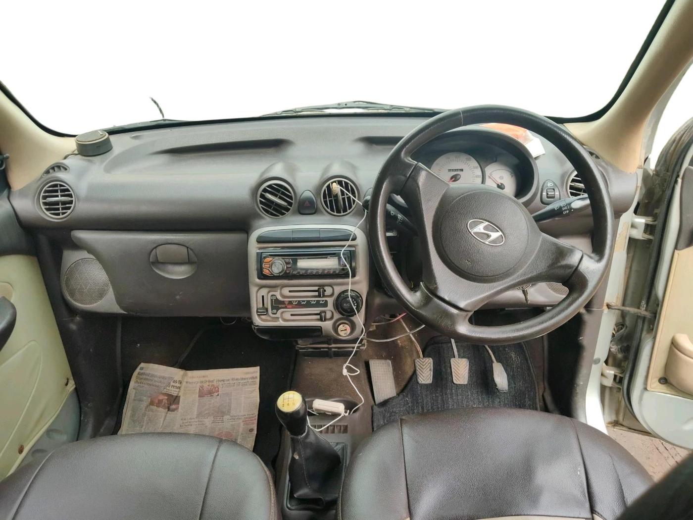 2012 Hyundai Santro Xing GL, CNG, Manual, 67,102 km, interior