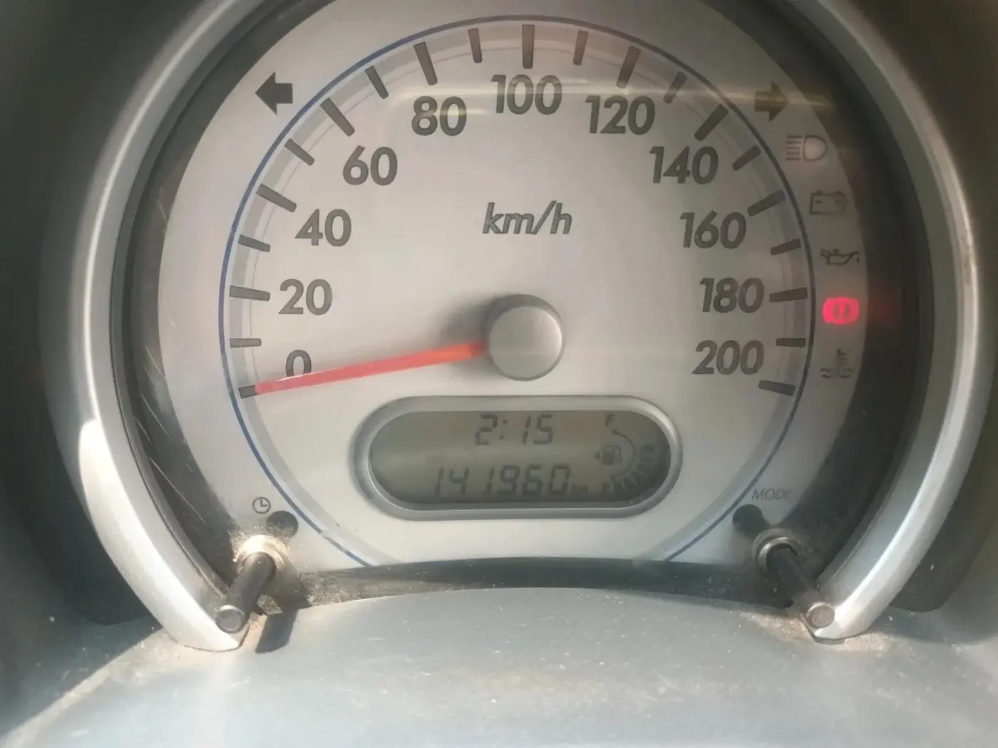 2012 Maruti Ritz VXI, CNG, Manual, 1,41,960 km, interior