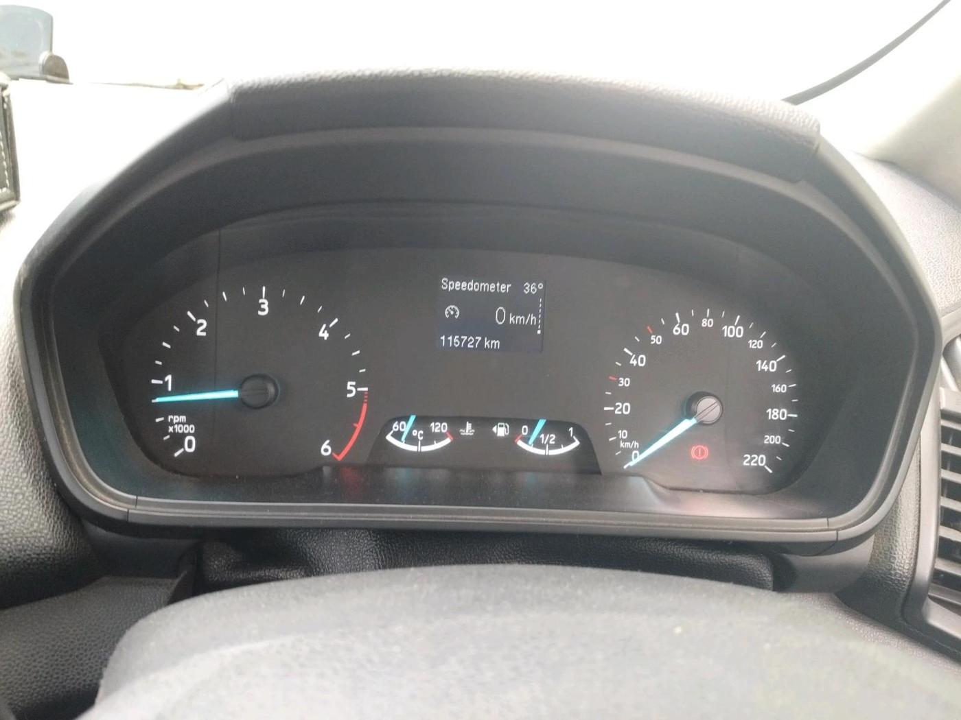 2018 Ford Ecosport TREND 1.5L DIESEL, Diesel, Manual, 1,15,727 km, interior