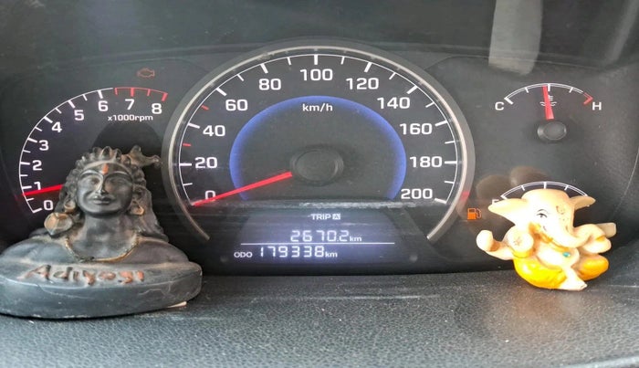 2014 Hyundai Grand i10 SPORTZ 1.2 KAPPA VTVT, CNG, Manual, 1,79,338 km, interior